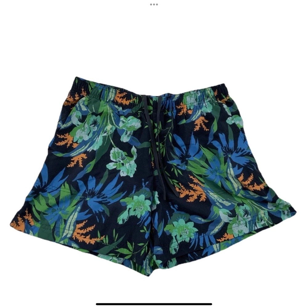 Columbia Omni Shade Women's Small Shorts Elastic Waist Sandy River ll Print